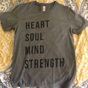Heart, Soul, Mind, Strength T-shirt